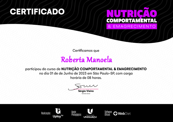 Behavioral Nutrition and Weight Loss Course – Uniguaçu